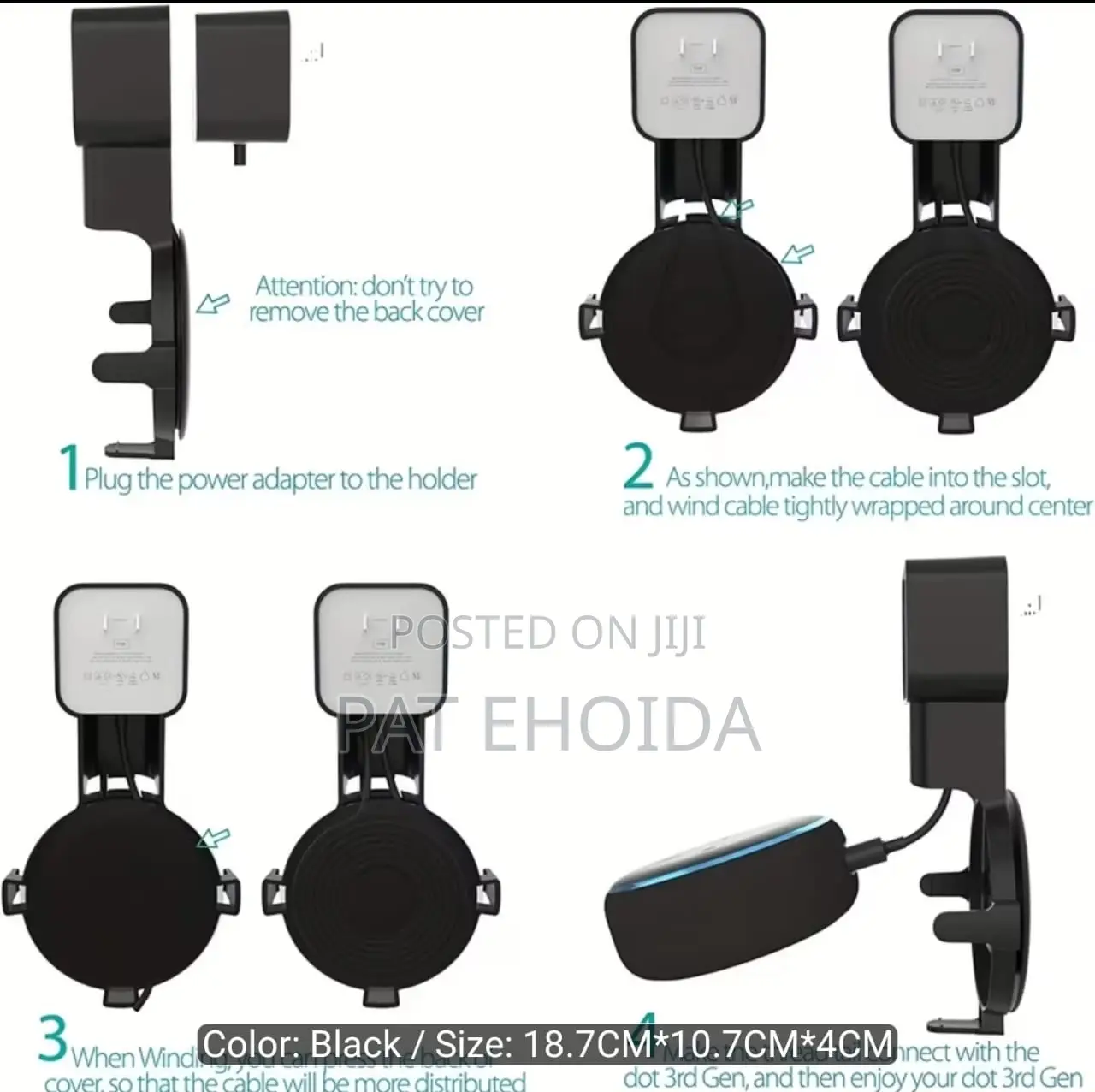 Echo Dot 3rd Generation Plug Mount