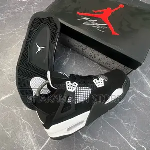 Original Air Jordan 4 White Thunder