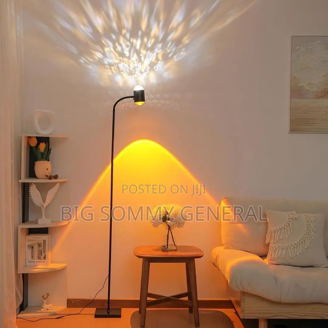 16 Colors Water Ripple Lamp Button Control 360°