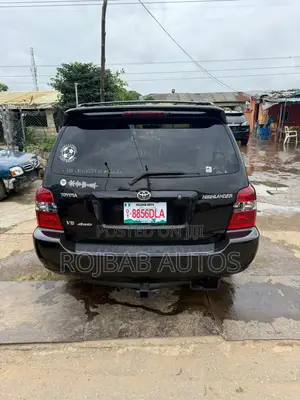 Toyota Highlander Sport 2006 Black