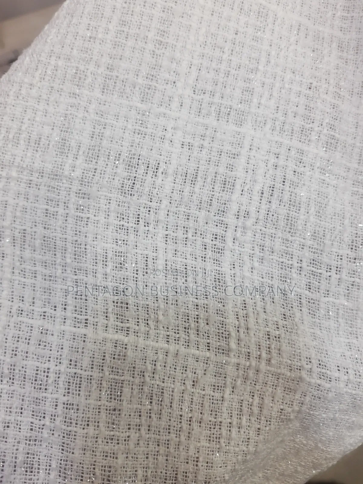 Sparkling Plain Tweed Fabric