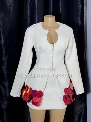 Structured Tweed Jacket and Skirt