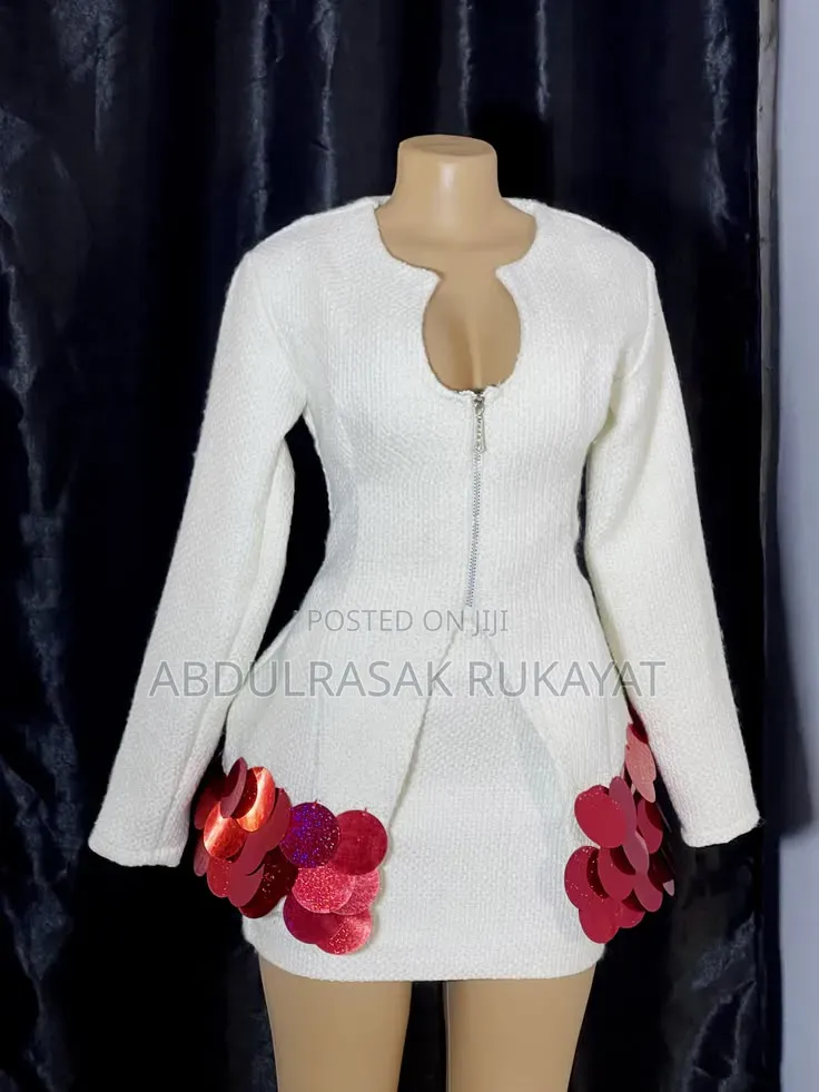 Structured Tweed Jacket and Skirt