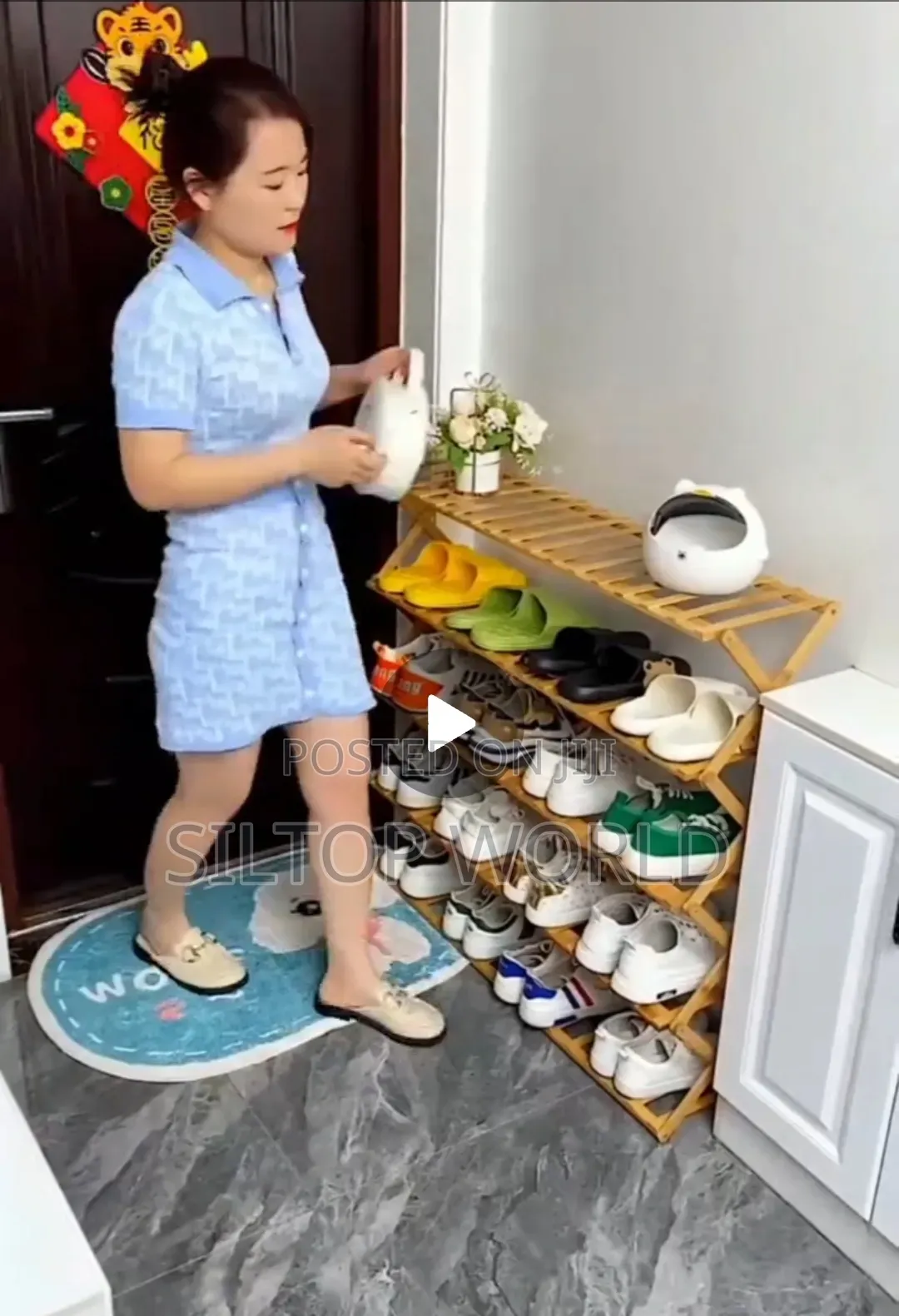 6 Layers Wooden/Bamboo Shoe Rack