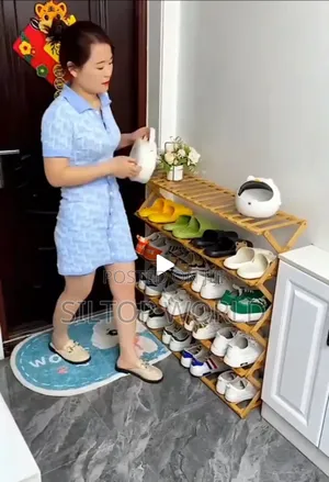 6 Layers Wooden/Bamboo Shoe Rack