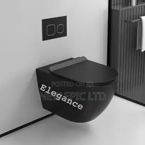 England Wall Hung Black Toilet