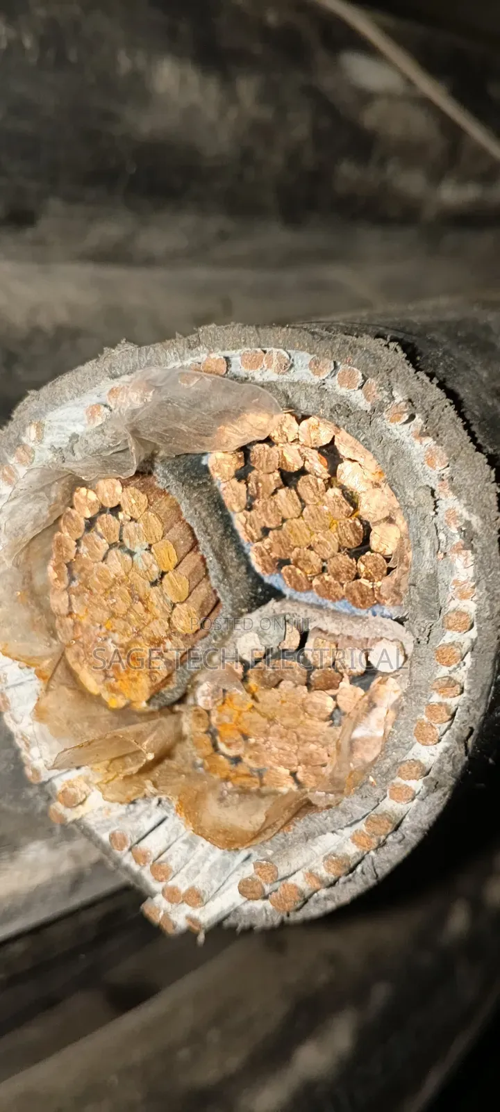 300mm 3core PVC/ Swa/ PVC Armoured Cable