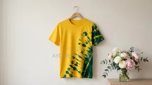 Premium Handmade Adire Tie-Dye T-Shirt