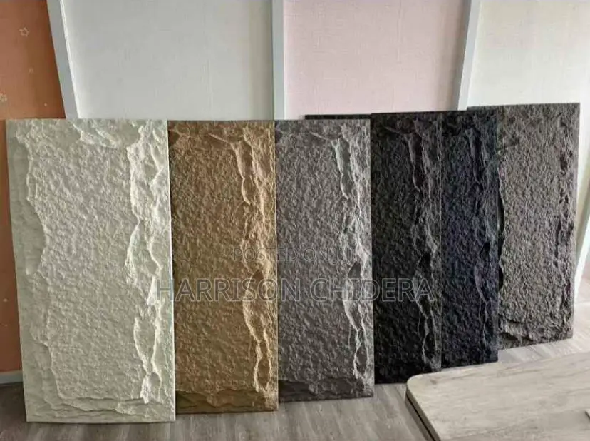 60mm 2ft by 4ft Pu Stone