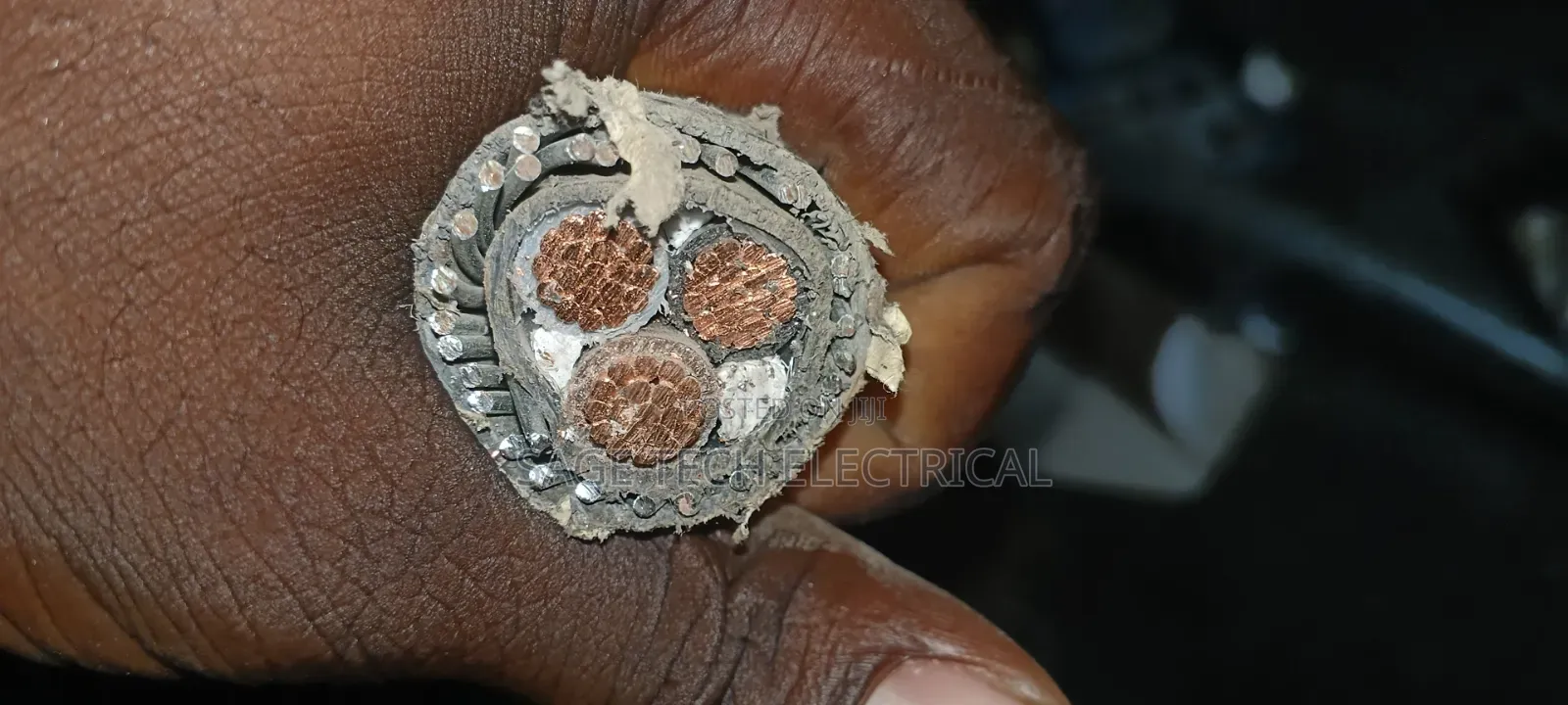 35mm 3core Armored Cable