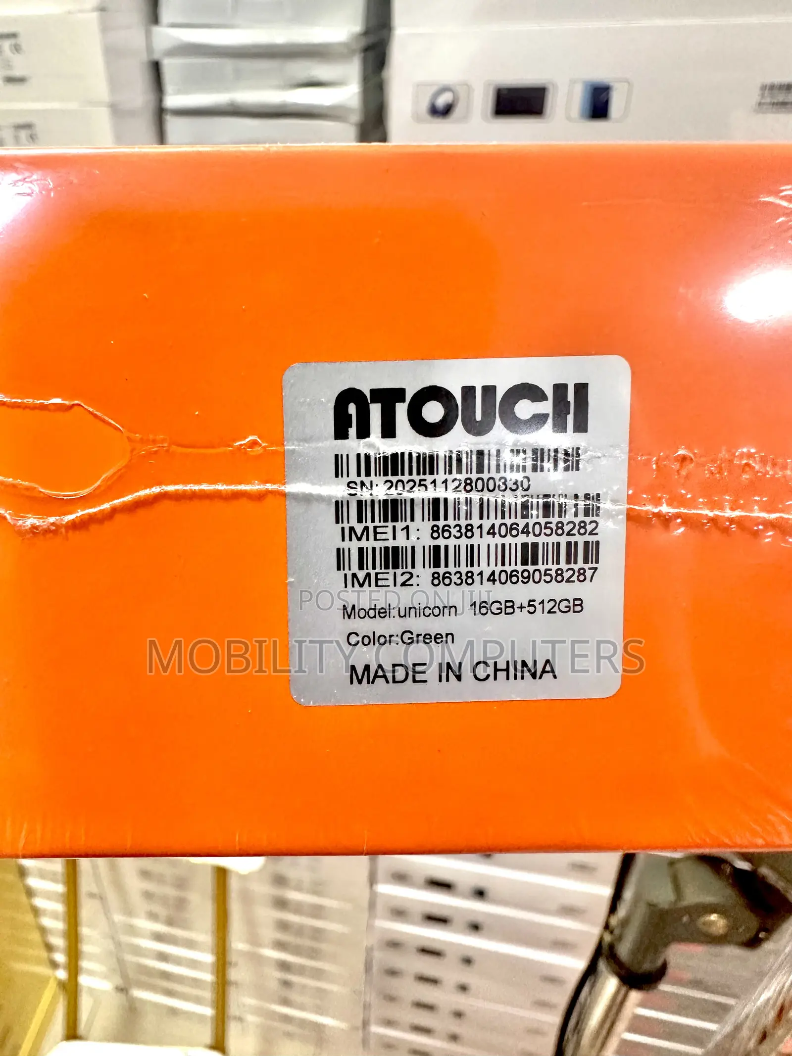 New Atouch A-tab8 512 GB Green