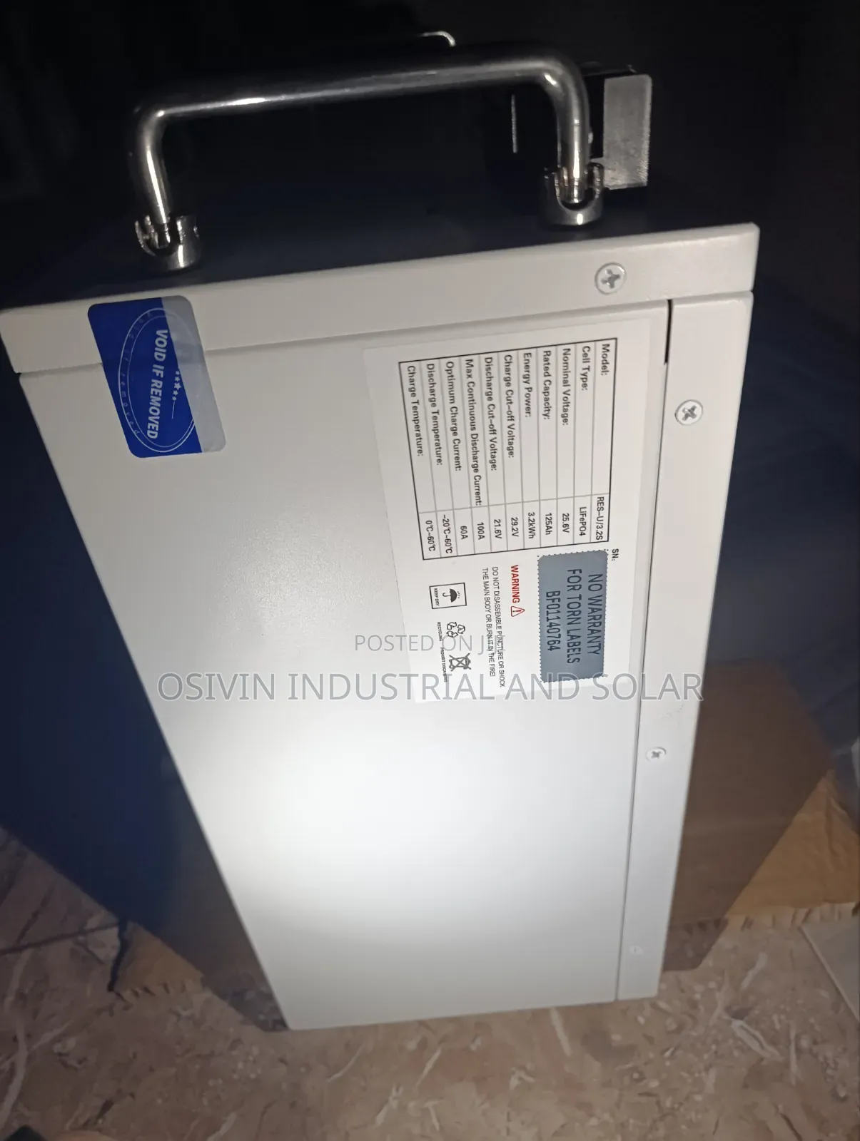 3.2kwh 24v Hyper Power Lithium Battery