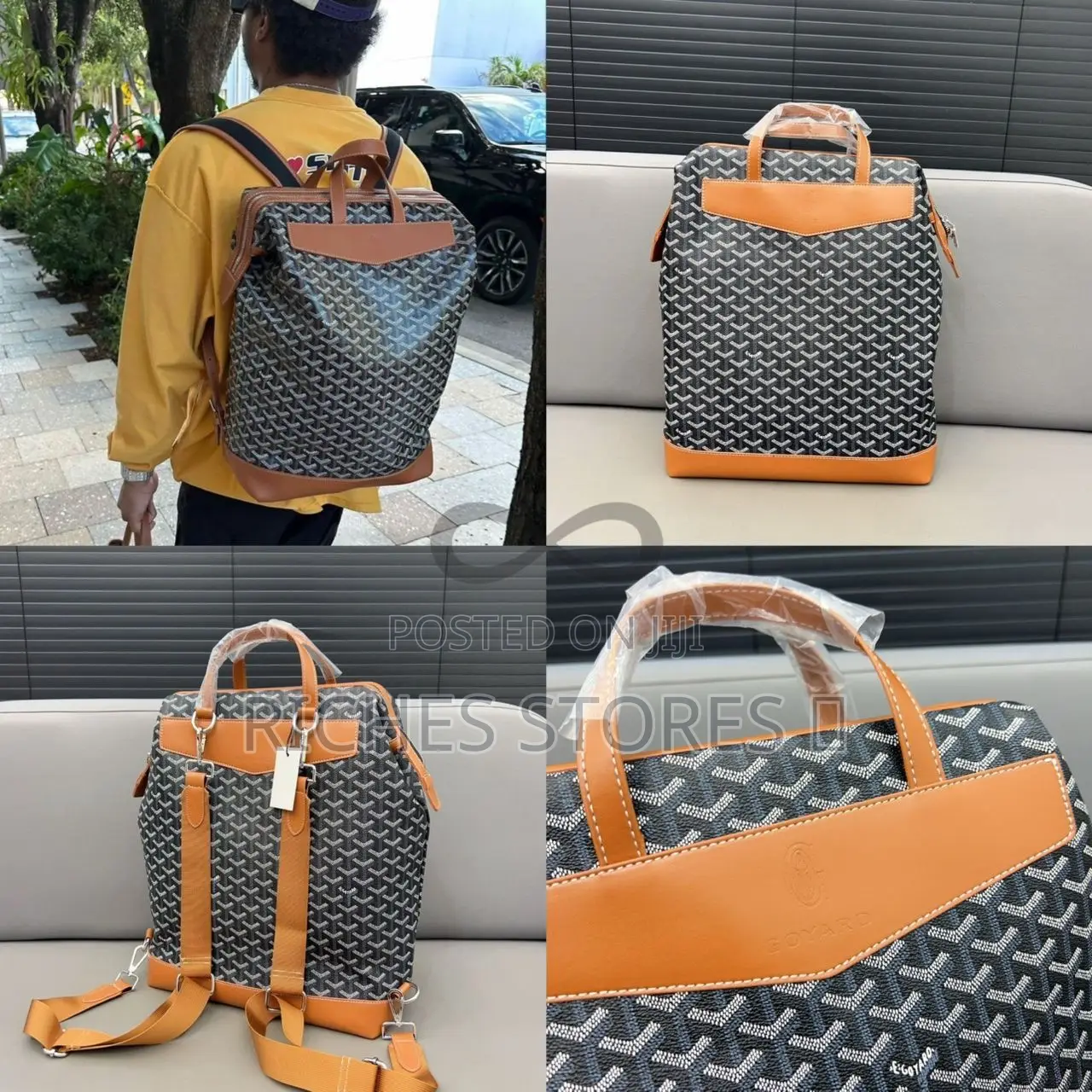 Goyard Cisalpine Back Pack