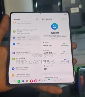 Samsung Galaxy Fold 512 GB Silver