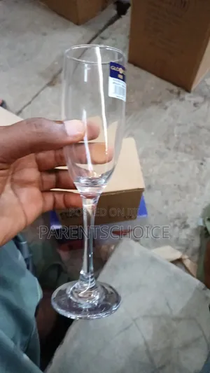 Glassware 6 PCS Slim Stemmed Champage Glass Cup