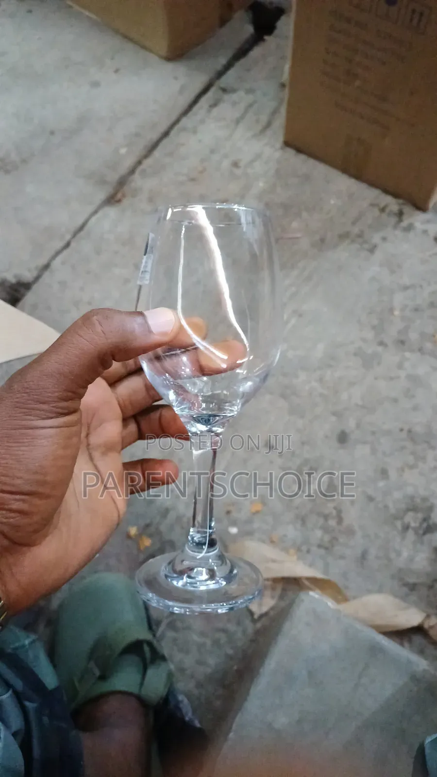 Red and White Wine Glass Cup- 6 Pieces