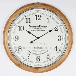 80cm Wood Frame Wall Clock (Ea2304).