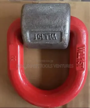 15-Ton Heavy-Duty Weld-on D-Ring Lifting Lug