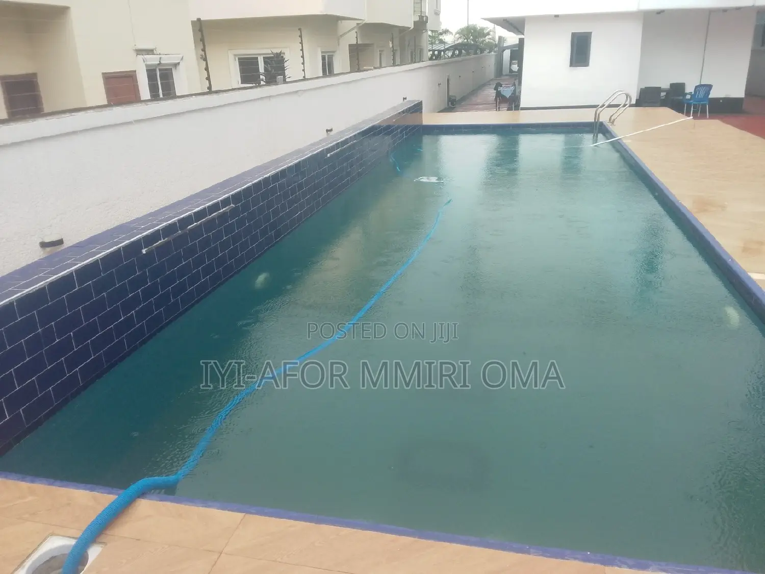 Swimming Pool With Deck