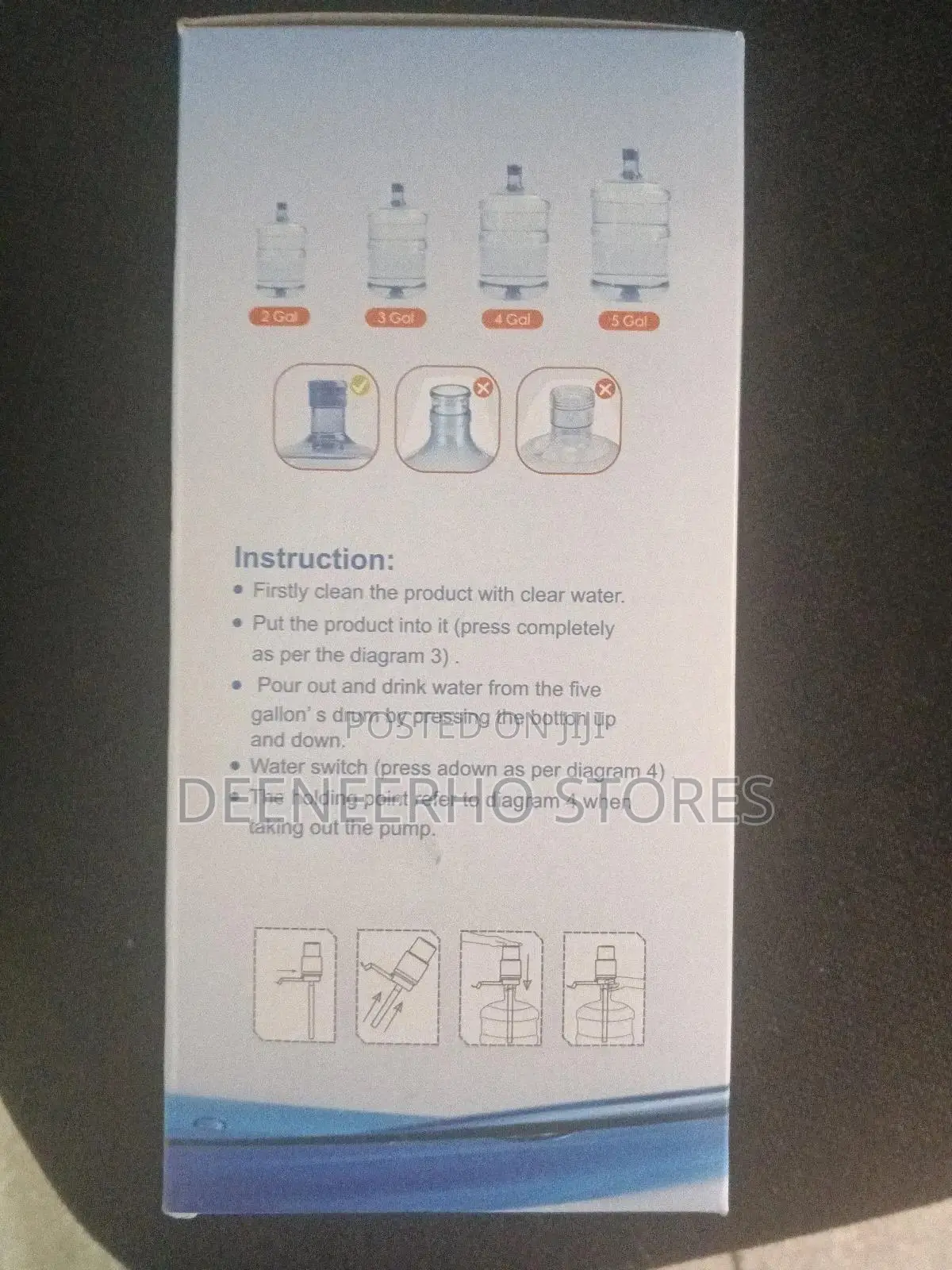 Manual Water Refill Pump