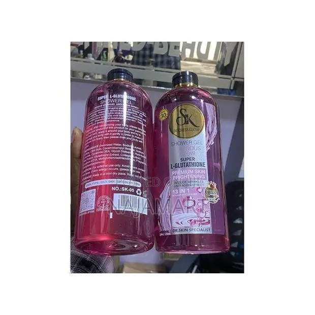 sk glutathione shower gel Duchess Glow Super LGlutathione S&K scrub shower Gel -