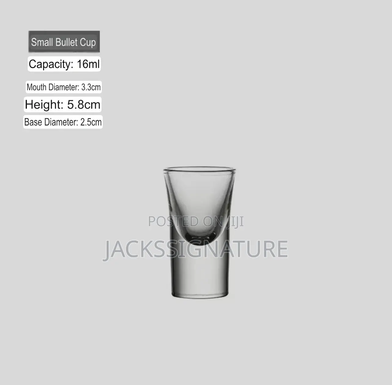 Tequila Shots 16ml + 6hole Acrylic Bullet Holder