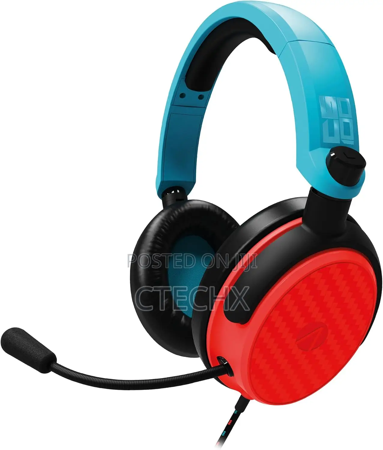 Stealth C6-100 Gaming Headset Range (Blue/Red)