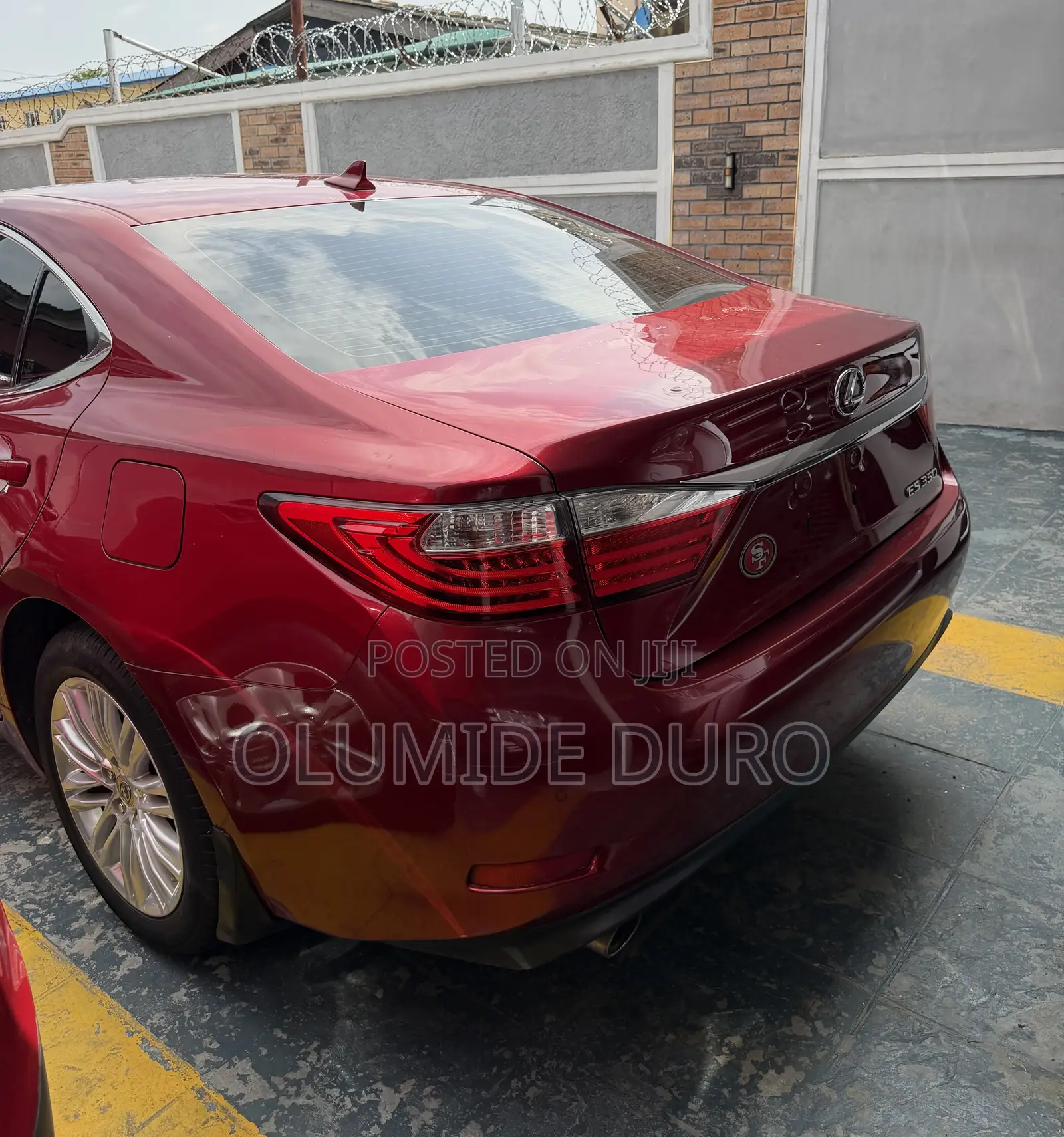 Lexus ES 2014 Red