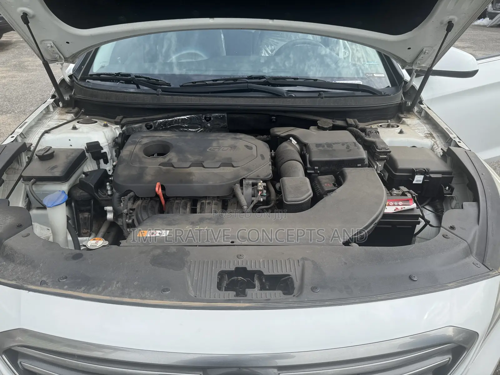 Hyundai Sonata Base Sedan FWD (2.4L 4cyl 6A) 2016 White