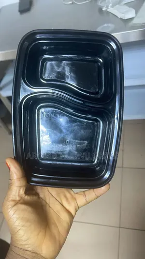 2 Compartments Food Pack