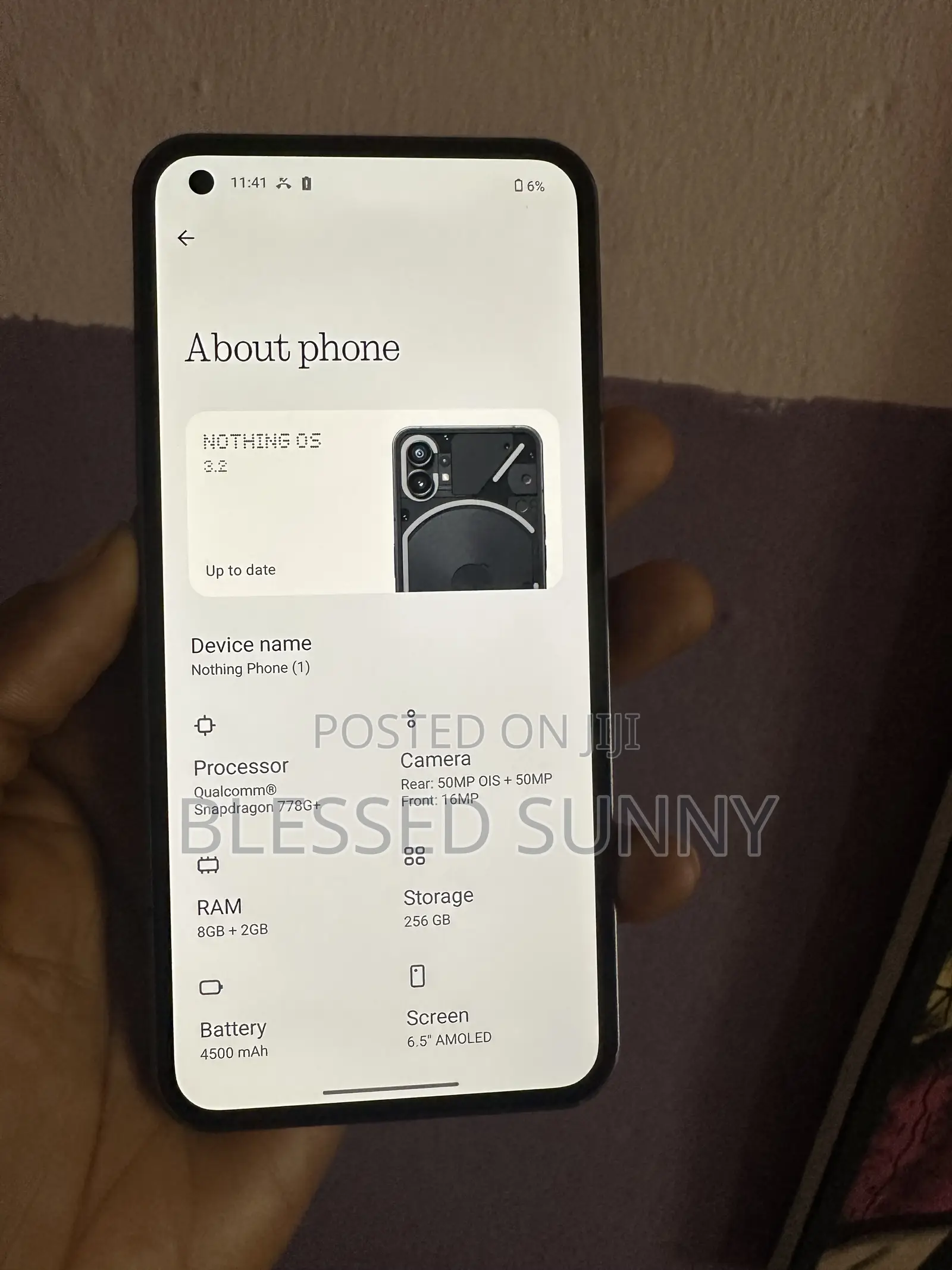 Nothing Phone 1 256 GB Gray