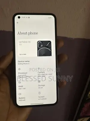 Nothing Phone 1 256 GB Gray