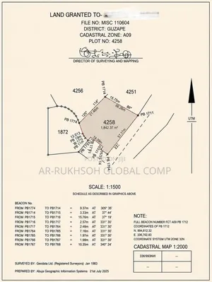 *1,842.37sqm Residential (Priv. Housing) Land for Sale –