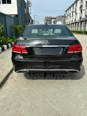 Mercedes-Benz E350 2016 Black