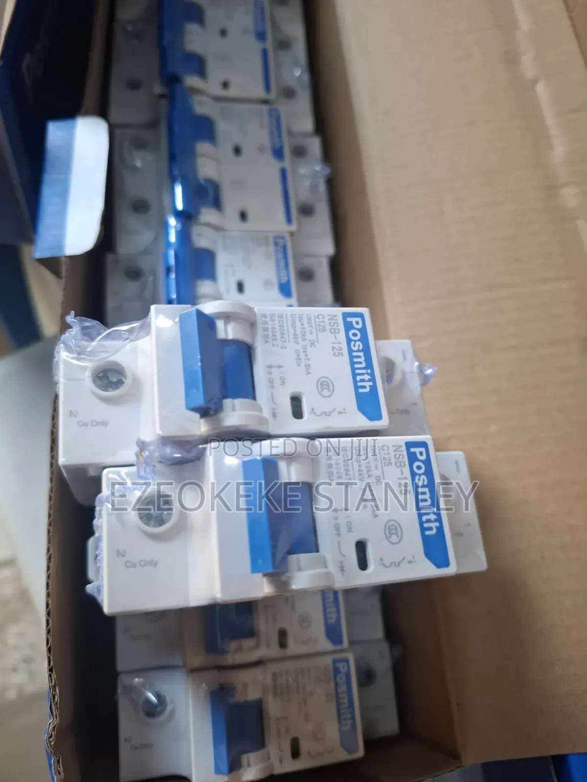 125a Dc 1pole Breaker MCB Posmith