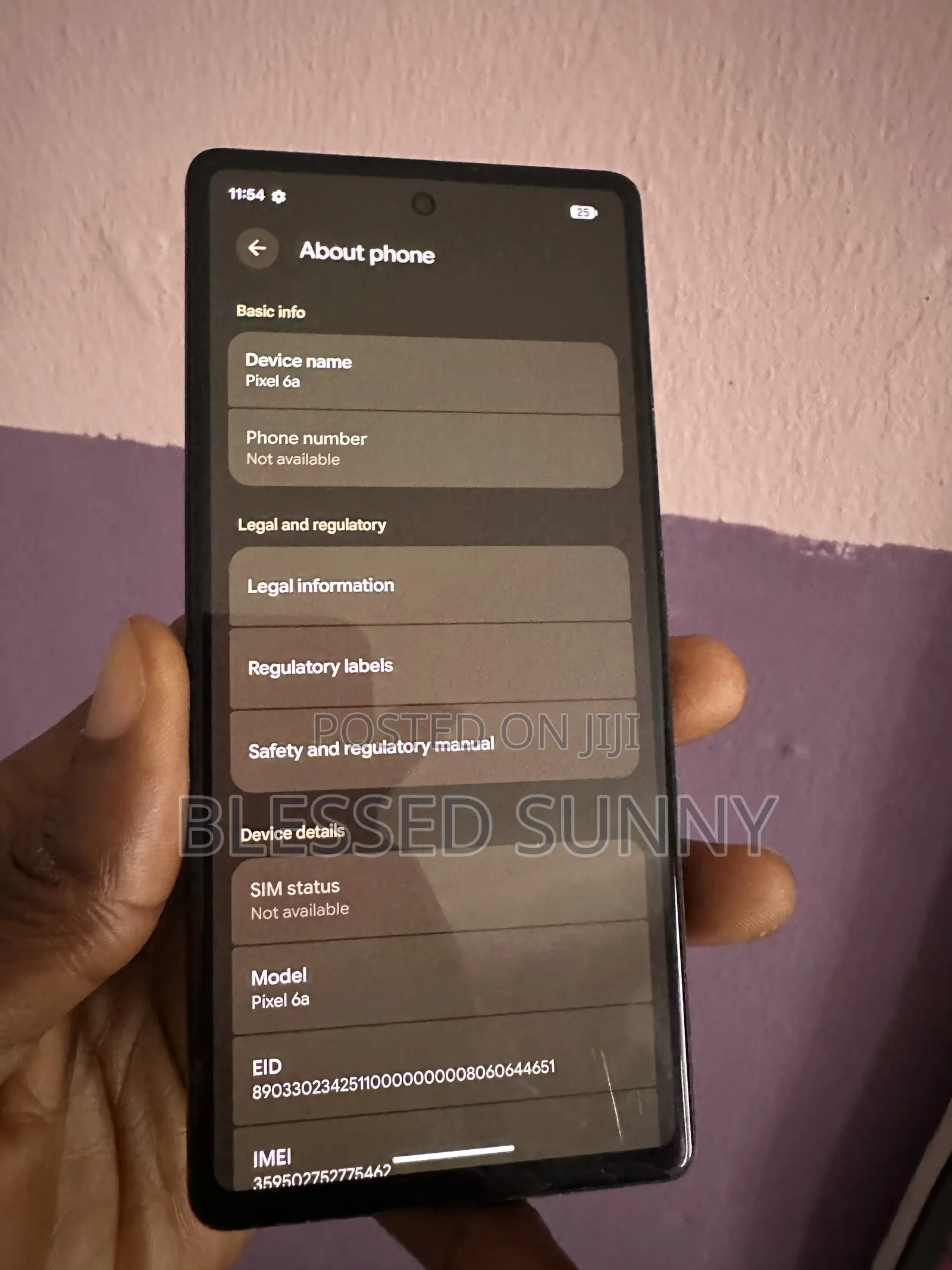 Google Pixel 6a 128 GB Black
