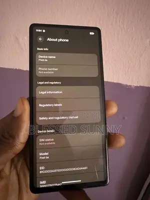 Google Pixel 6a 128 GB Black