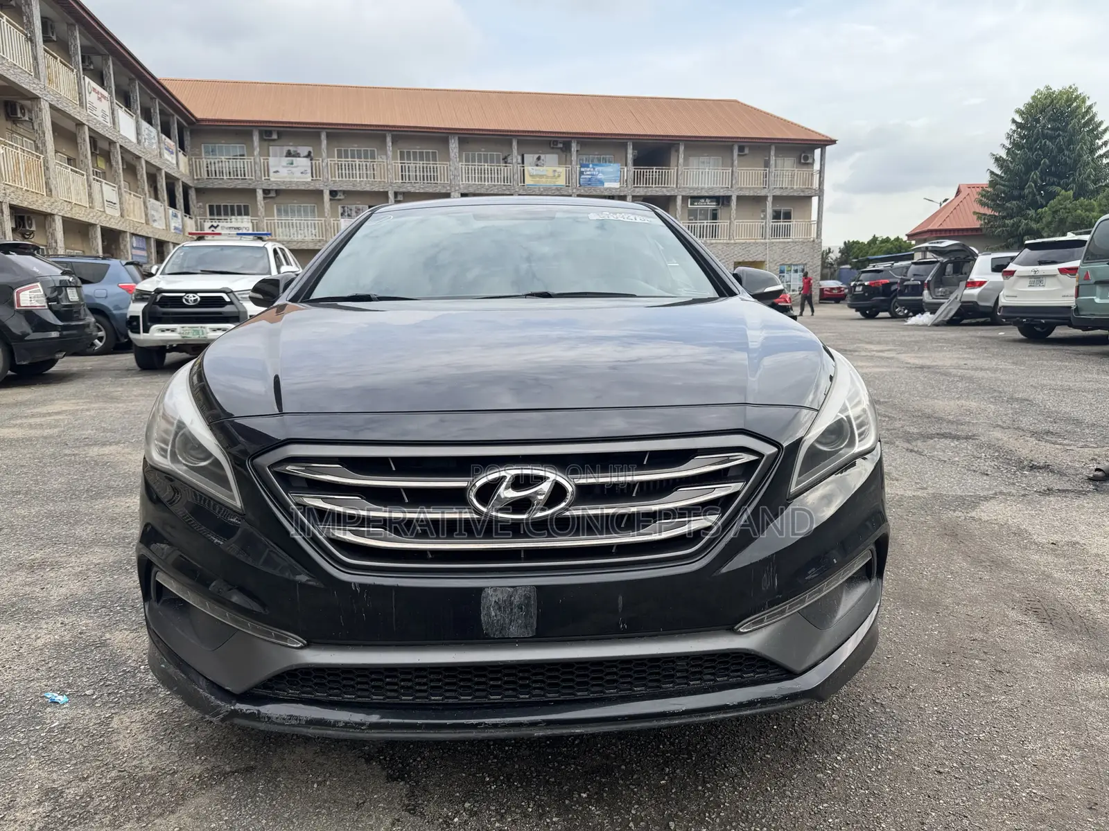 Hyundai Sonata Sport 2.0T 4dr Sedan (2.0L 4cyl Turbo 6A) 2015 Black