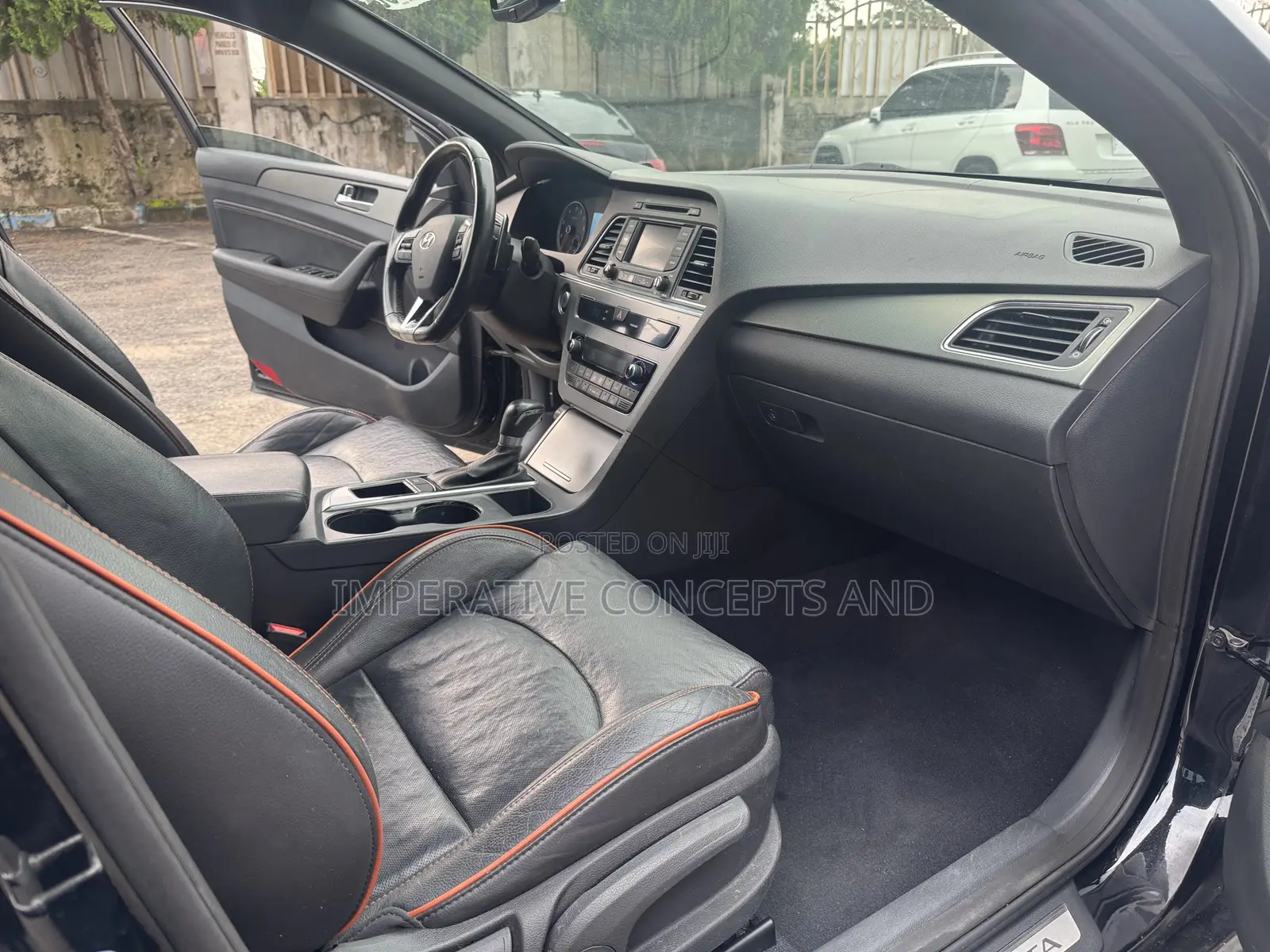 Hyundai Sonata Sport 2.0T 4dr Sedan (2.0L 4cyl Turbo 6A) 2015 Black