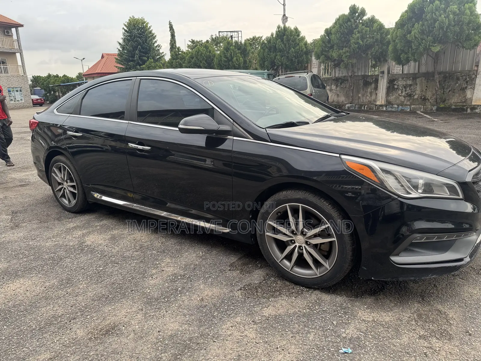 Hyundai Sonata Sport 2.0T 4dr Sedan (2.0L 4cyl Turbo 6A) 2015 Black