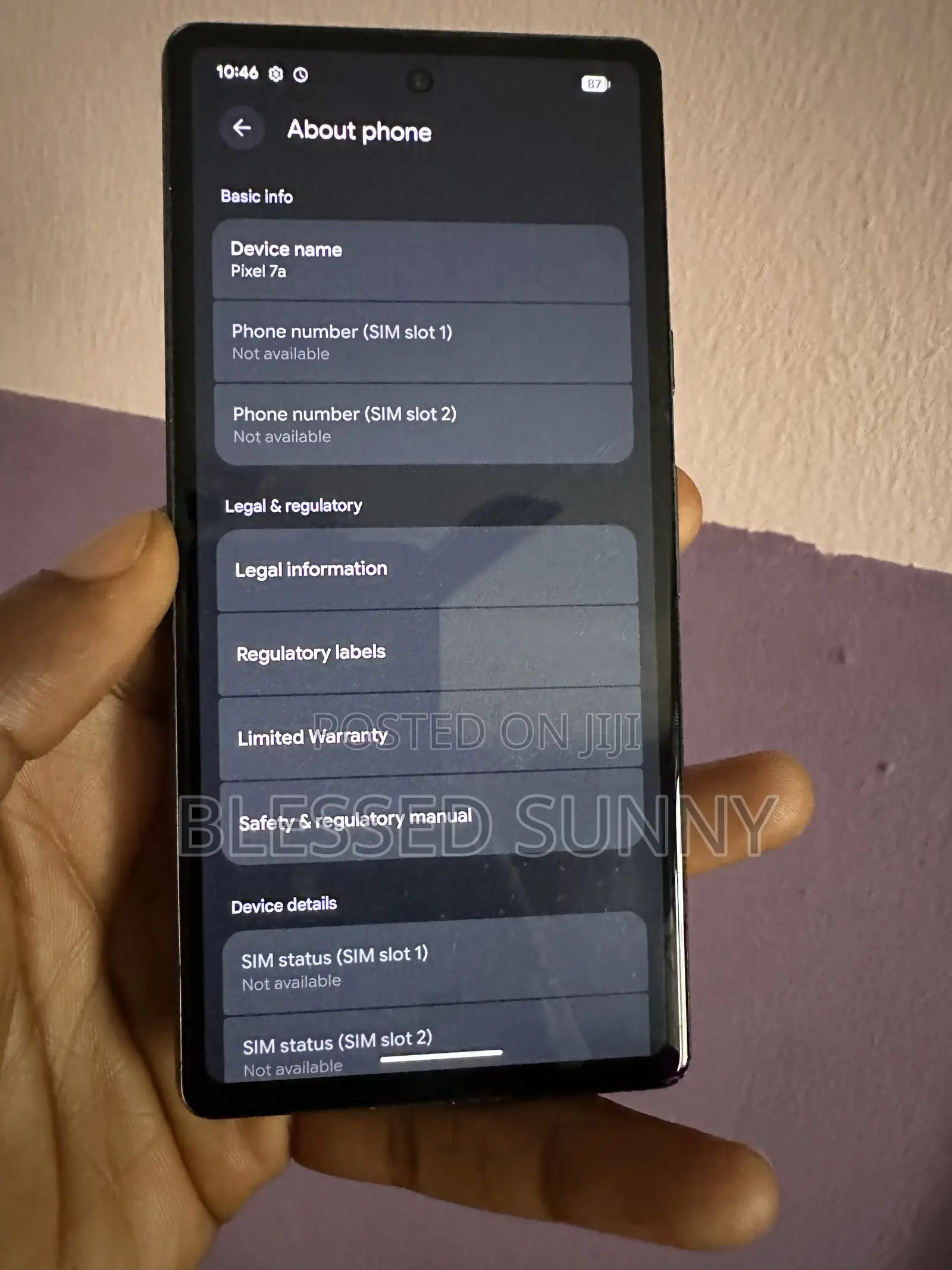 Google Pixel 7a 128 GB Gray