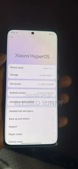 Xiaomi 12 256 GB Blue