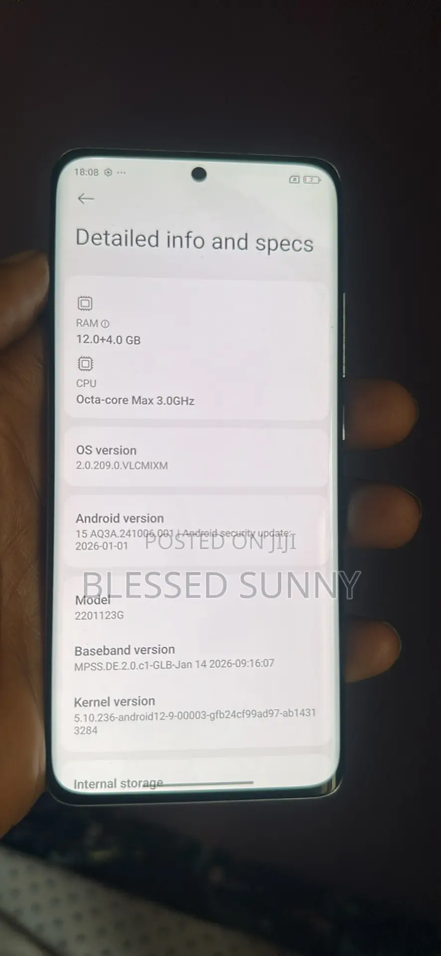 Xiaomi 12 256 GB Blue