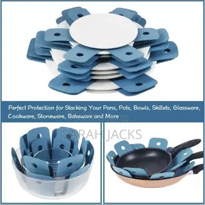 12pcs Pot Pan Protectors / Liners Different Sizes.