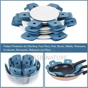 12pcs Pot Pan Protectors / Liners Different Sizes.