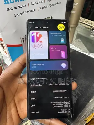 ZTE Axon 30 Ultra 5G 256 GB Black