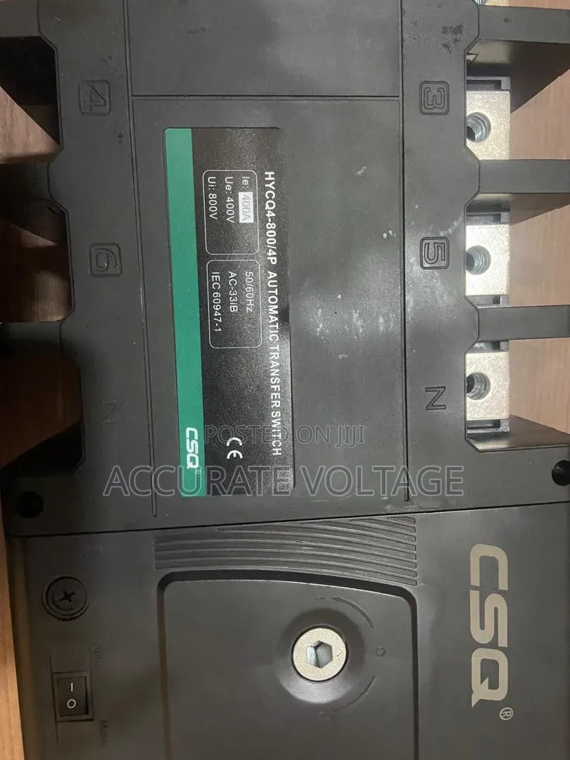 CSQ 400a 4p Automatic and Manual Isolator Switch