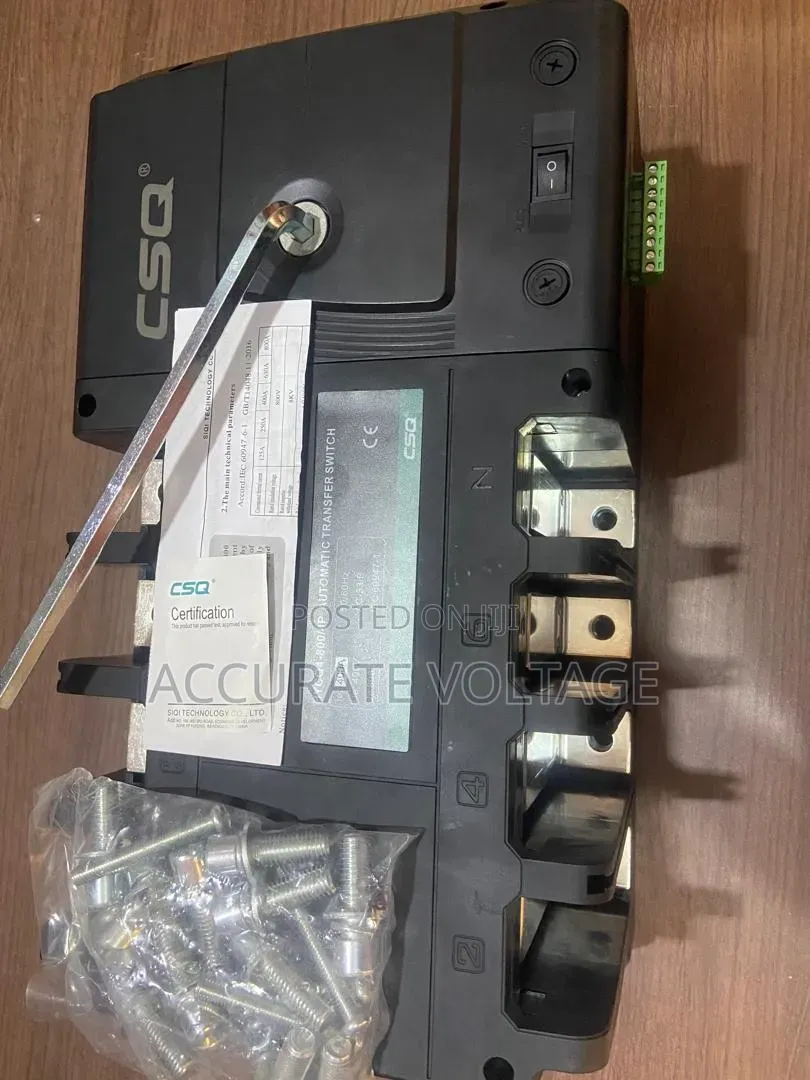 CSQ 400a 4p Automatic and Manual Isolator Switch