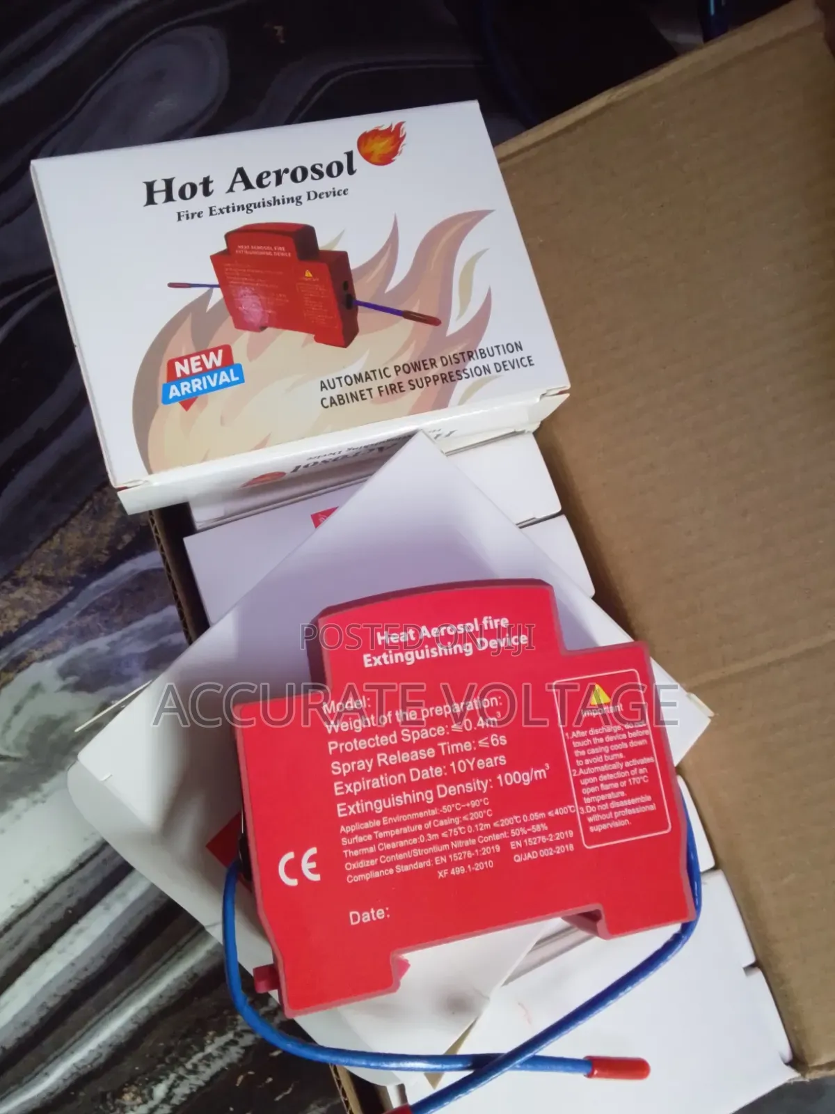 Fire Extinguishing Device