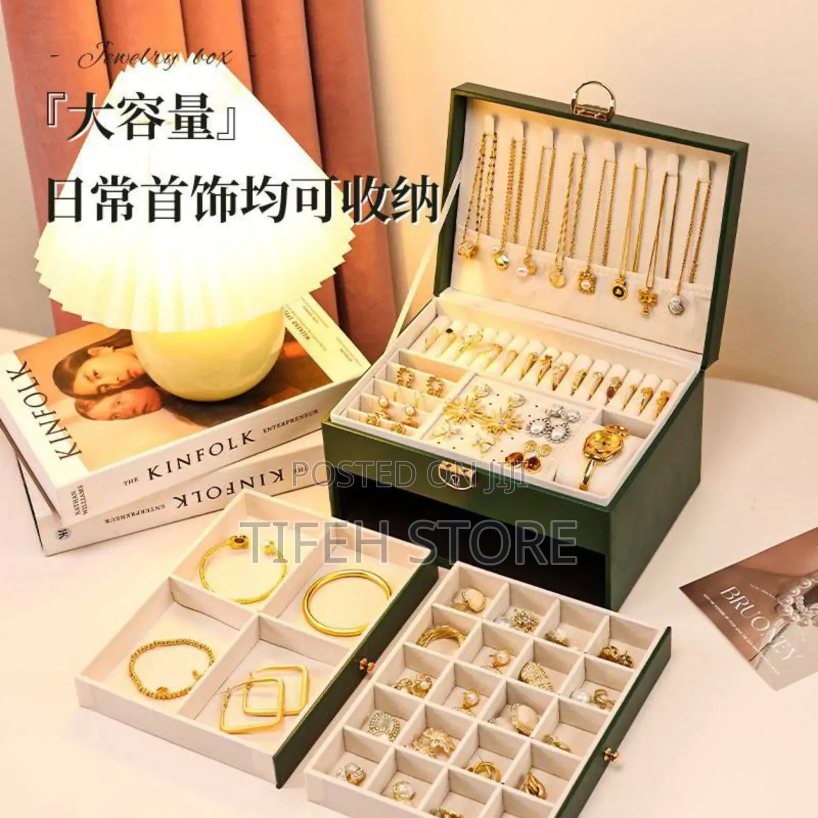 Double Layer Jewerly Storage